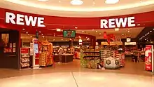 REWE grocery store in Dortmund, Germany