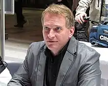 Rex Smith signing autographs in 2012