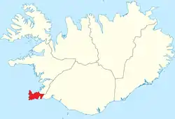 The Suðurnes area
