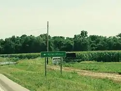 Illinois Route 3 roadsign