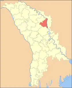 Location of Rezina