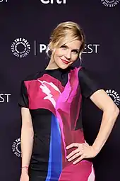 Rhea Seehorn at PaleyFest Los Angeles on March 12, 2016, at the Dolby Theatre.