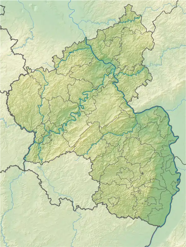 Hohe Derst is located in Rhineland-Palatinate