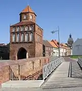 Rostock Gate and St. Mary in Ribnitz