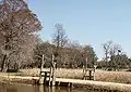 Rice mill 'trunk' site in Lowcountry plantations area