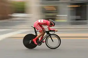 Mads Würtz Schmidt won the time trial