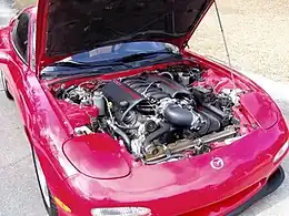 LS1 V8 engine swap in a Mazda RX-7 FD