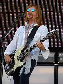 Phillips performing with Styx in 2010