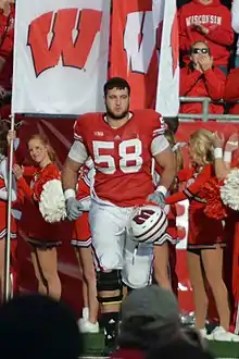 Wagner with the University of Wisconsin in 2012