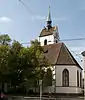 Reformed Village Church of St Martin with Meierhof and Ring Wall