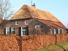 A typical Dutch farmhouse near Wageningen, Netherlands