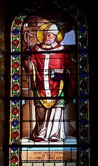 St. Faustus of Riez, Bishop of Riez.