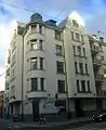 Building by Paul Mandelstamm on Lāčplēša iela 7, Riga.