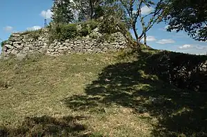 Rikan Castle ruins