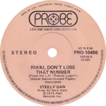 side-A label by Probe Records