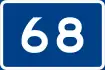 National Road 68 shield