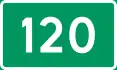 National Road 120 shield