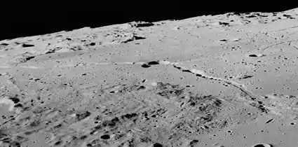 Oblique view from Apollo 17