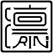The official Rin' logo, as a whole, depicts its name in the Chinese character (Kanji) 凜, simultaneously in the bottom right corner, its name is concealed in English.