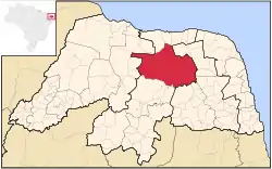 Location of Angicos