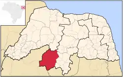 Location of Seridó Ocidental