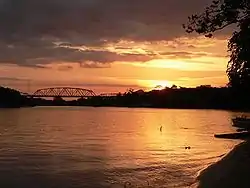 Sunset over the Arauca River