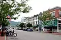 Main Street ends at the Ohio River in Ripley, Ohio.