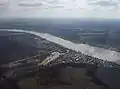 Aerial view of Ripley from the north.