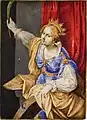 Presumed portrait of Artemisia Gentileschi as Saint Catherine (attribution)