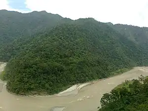 River Teesta is the lifeline of Gangtok