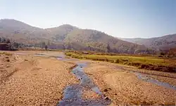 A tributary of the river in Aileu municipality in 2002