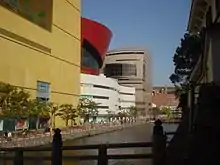 Riverwalk Kitakyūshū and Kokura Castle moat