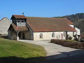 The church in Rivière-les-Fosses