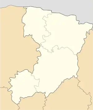 Hoshcha is located in Rivne Oblast