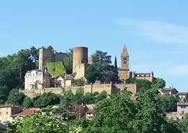 The village of Châtillon d'Azergues