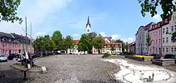 Market Square (Markt) and Town's church