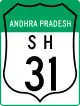 State Highway 31 shield}}
