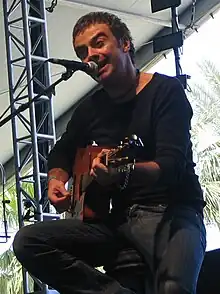 Rob Dickinson playing live at the 2006 Coachella Valley Music and Arts Festival