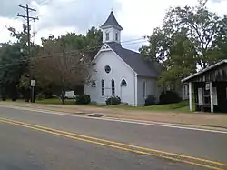 Robeline Methodist Church off Texas Street