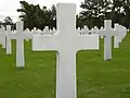 Robert J. Niland lies next to his brother Preston in the American Cemetery