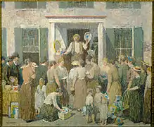 The Auction (c. 1918)
