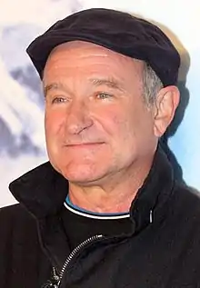 A portrait of Robin Williams