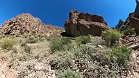 Rock formations, Siphon Draw trail.