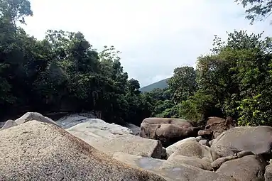 Boulders in Icacos River
