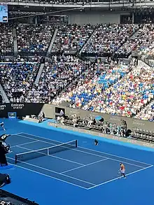 Day match at the 2023 Australian Open