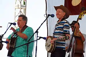 Rodney and Doug Dillard (The Dillards) at the 2007 Huck Finn Festival