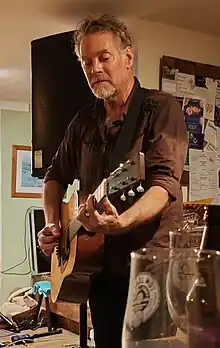 Picott playing live in Alrewas, England in 2023