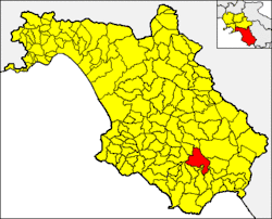 Rofrano within the Province of Salerno