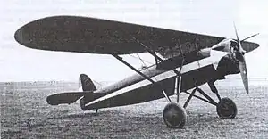 Rogožarski SIM-XI Yugoslav aircraft advanced trainer (1938).