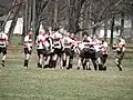 Battle of the Rogues: Flint Rogues RFC at halftime against Windsor Rogues RFC